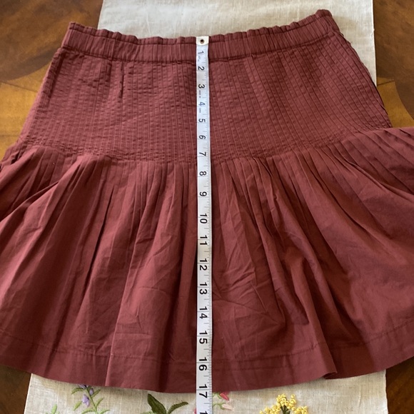 Anthropologie NWT size XS , pleated skirt. - Picture 4 of 7